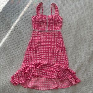 Lilly Pulitzer Avalyn Stretch Dress - Pink Tropics Feelin Beachy - Size 00